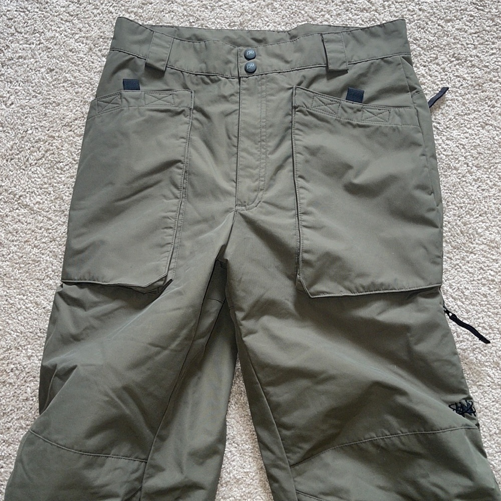 Burton Army Green Snowpants
